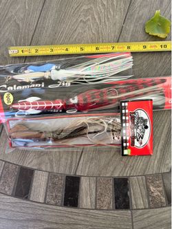 3 Heavy Fishing Lures Lingcod Grouper Rockfish Halibut