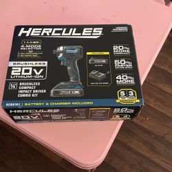 Hercules Compact Impact Driver Combo 