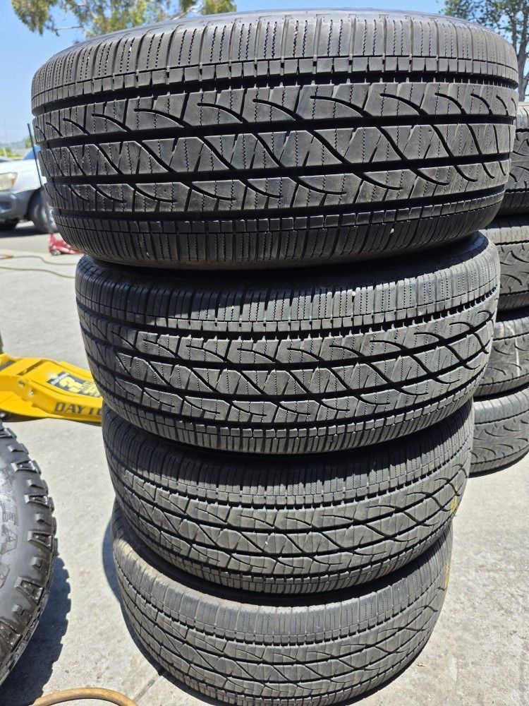 235 55 19 Tires Con 80% De Vida Las 4 De La Marca FIRESTONE
