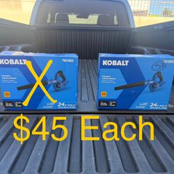 NEW Kobalt 24-volt Compact Jobsite Blower (TOOL ONLY) **FIRM PRICE**