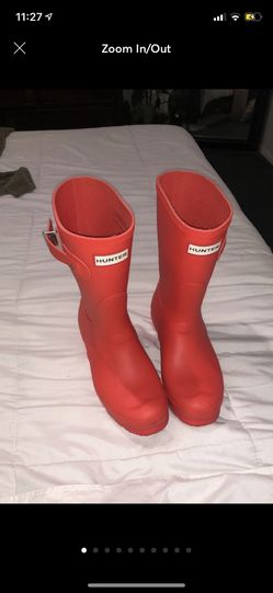 Hunter rain boots