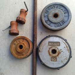 Barbell with Weights