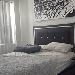 Bed And Bedframe