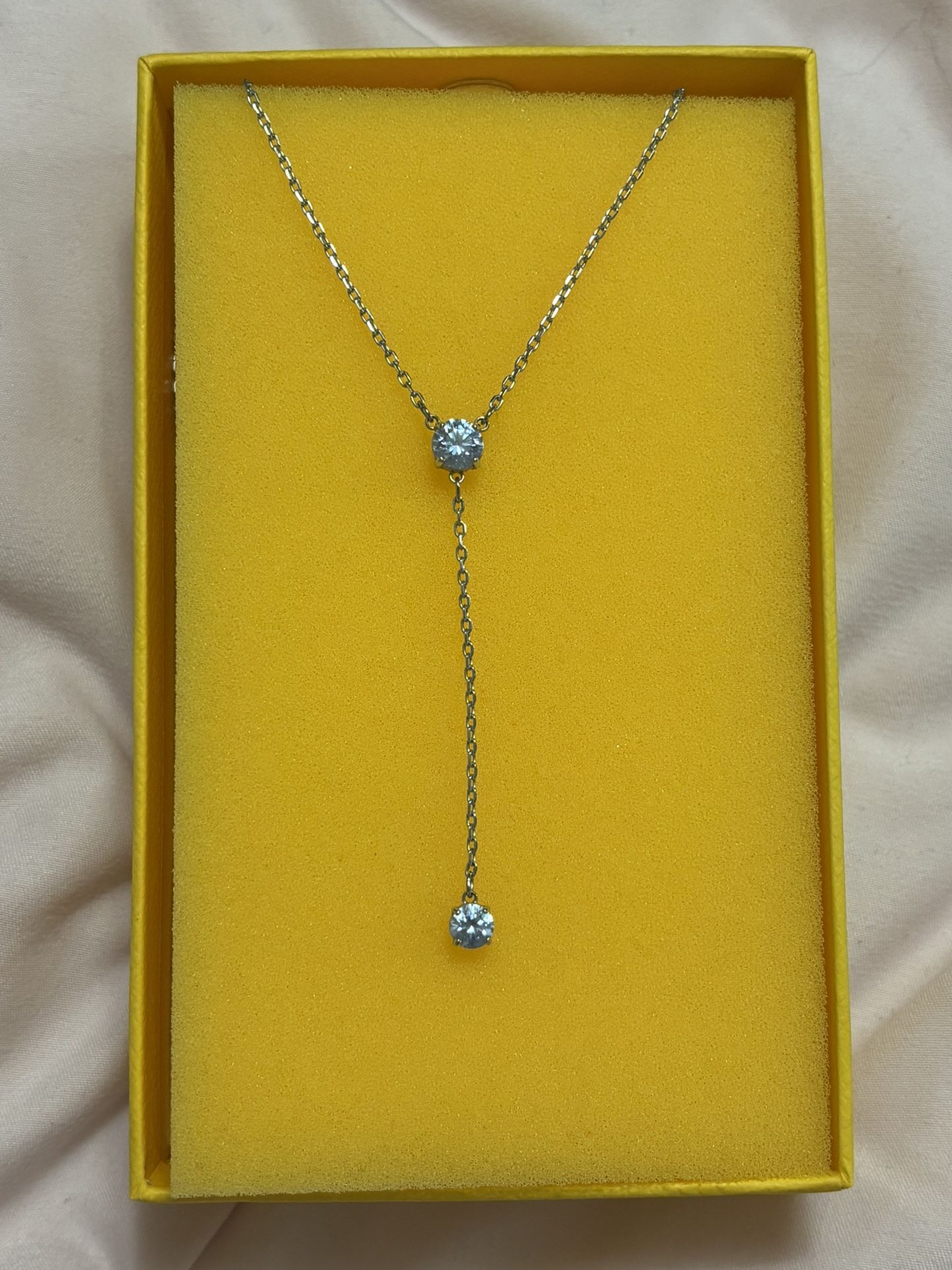Swarovski Necklace Silver