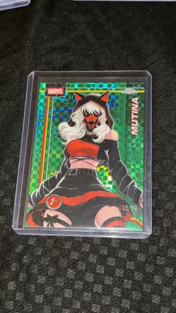 2026 Topps Chrome Marvel Comics Mutina 1st Appearance Green X-Fractor /99