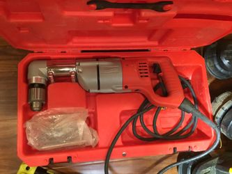 Milwaukee Corded Right-Angle Drill in Case!! Only 55 tomorrow (Sun) Only ⌛️⌛️☀️☀️👍🏽