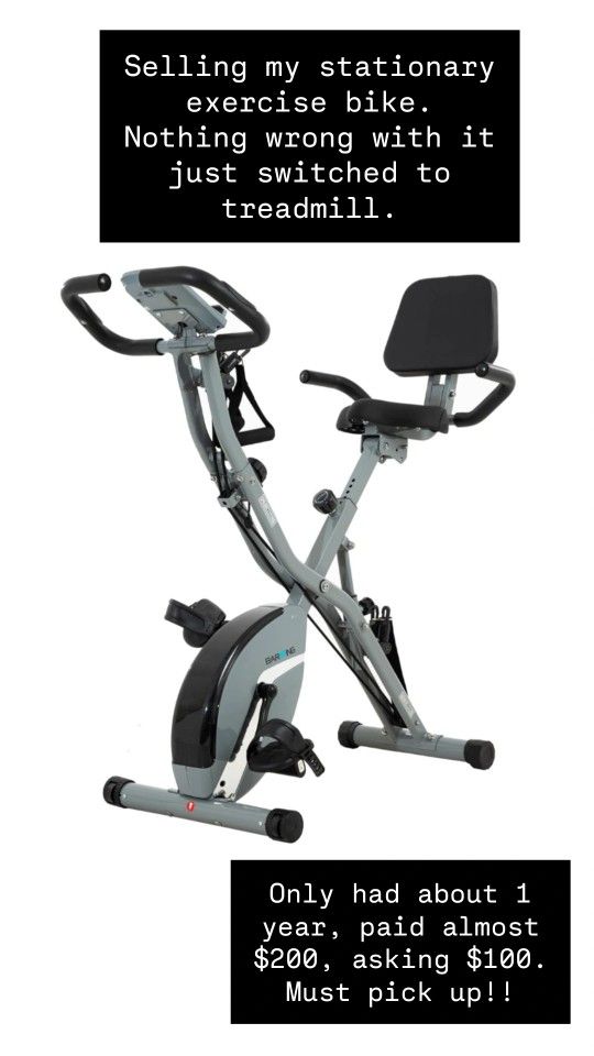 Stationary Exercise Bike