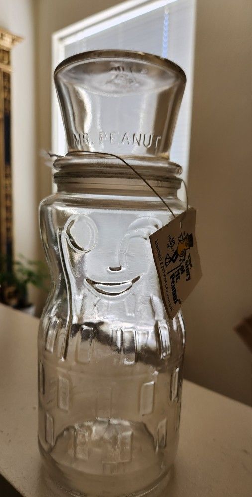 Mr. Peanut 75th Birthday Jar (1991)