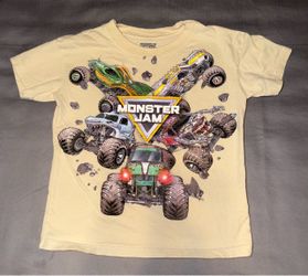 Monster Jam Toddler Graphic Crewneck Tee size 3T