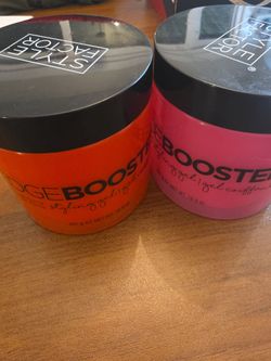 2 Style Factor Edge Booster Strong Hold Styling Gels (16.9 oz)