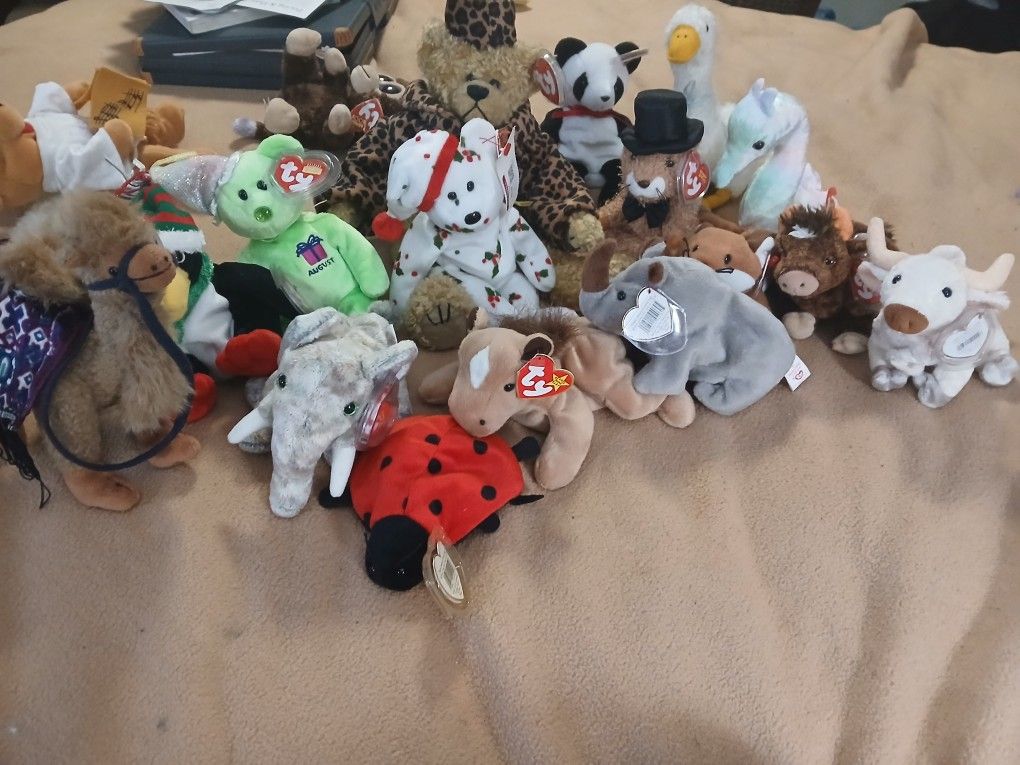 Beanie Babies Need A Home For Xmas