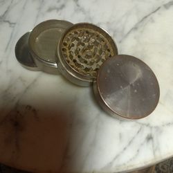 Sharpstone 63mm Spice Tobacco Herb Grinder - 4 Piece - Gun Metal. 