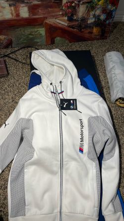 BMW M3 White Hoodie Size Medium