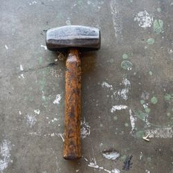 10lb Sledge Hammer With Wooden Handle