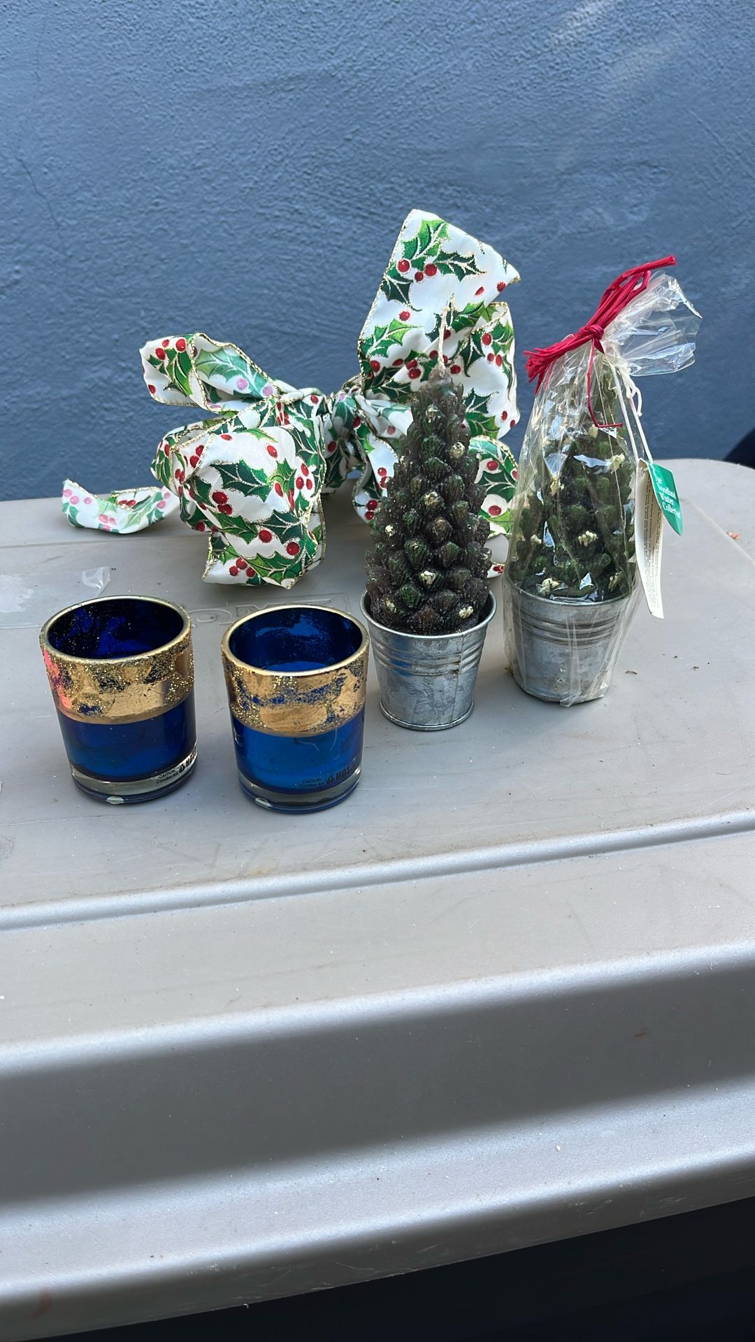 Holiday Candles & Votive Size Candle Holders 