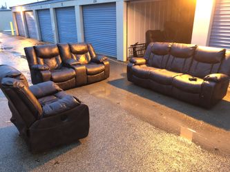 Power Reclining Living Room Couch Set
