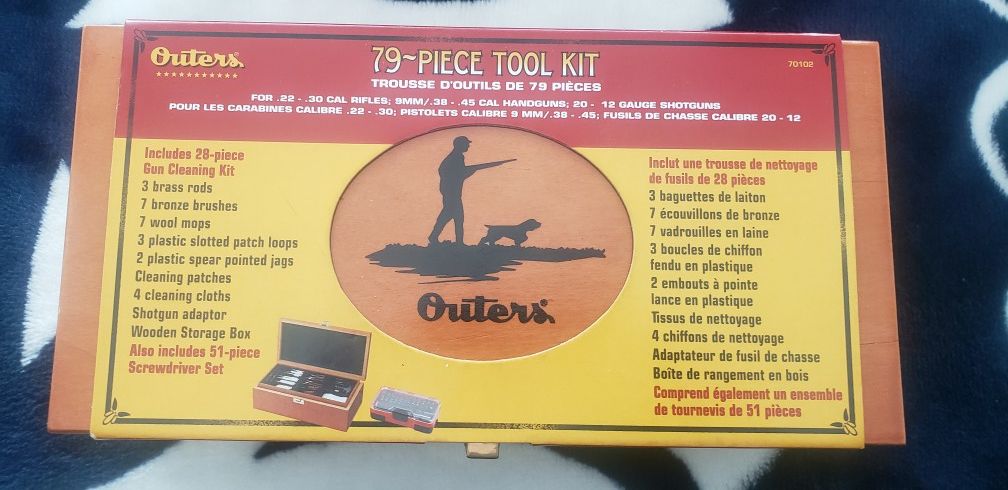 Outers 79 Piece Cleaning Tool Kit 