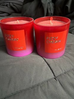 Fizzy Cherry Scented Candles – Set of 3