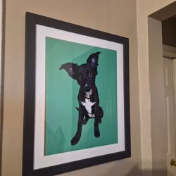 Green Fur Baby Art