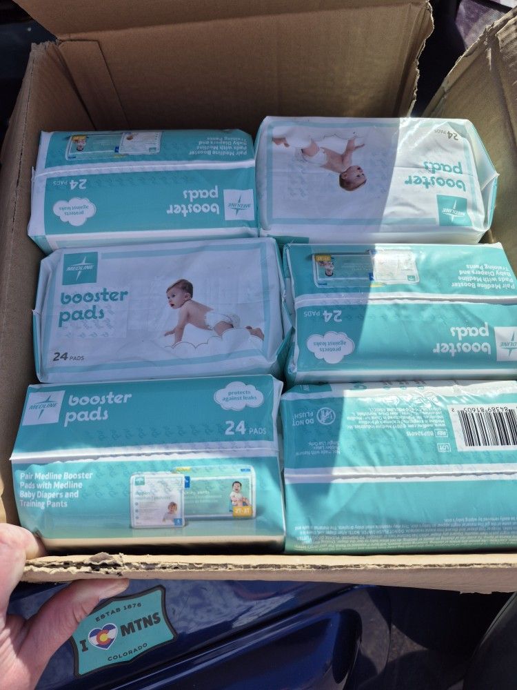 Medline Booster Pads Liners 1 Case