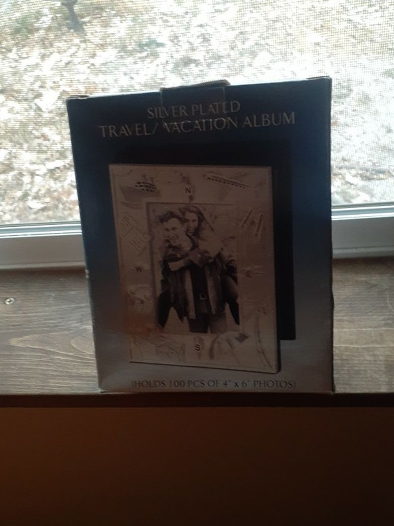 New Godinger Silver Plated Travel/Vacation Album