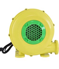 350W Air Blower, Pump Fan Commercial Inflatable Bouncer Blower, Perfect for Inflatable Water Bounce House, Jumper, Bouncy Castle Yellow