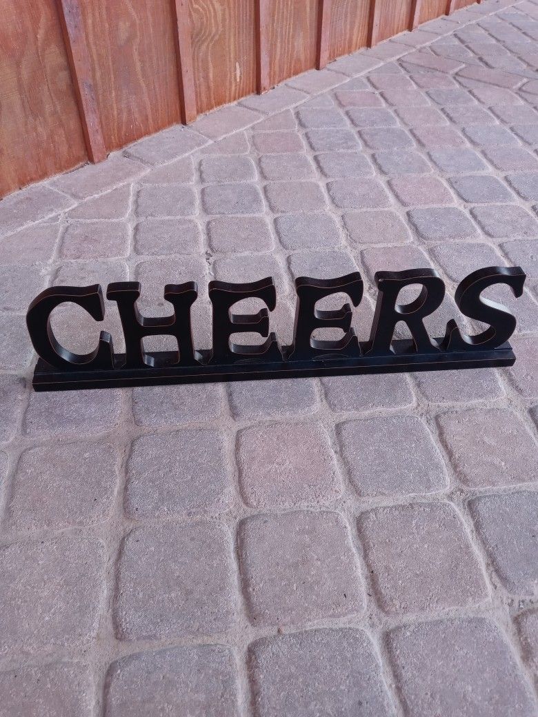 CHEERS Sign