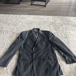 Ralph Lauren “RALPH” Men’s Pinstripe Wool Suit Jacket