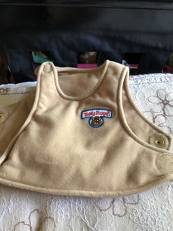 Vintage Teddy Ruxpin vest