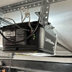 Liftmaster WiFi Garage Door Opener And Rail!