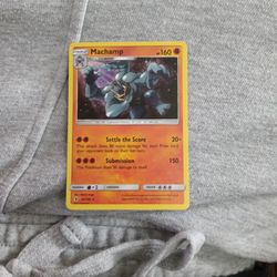 Machamp Holo Pokemon Card 65/145