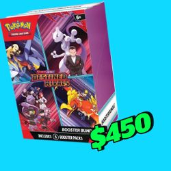 Pokemon Destined Rivals Booster Bundle 