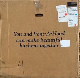 VENTAHOOD Range Hood JDH136C2 01890 .
