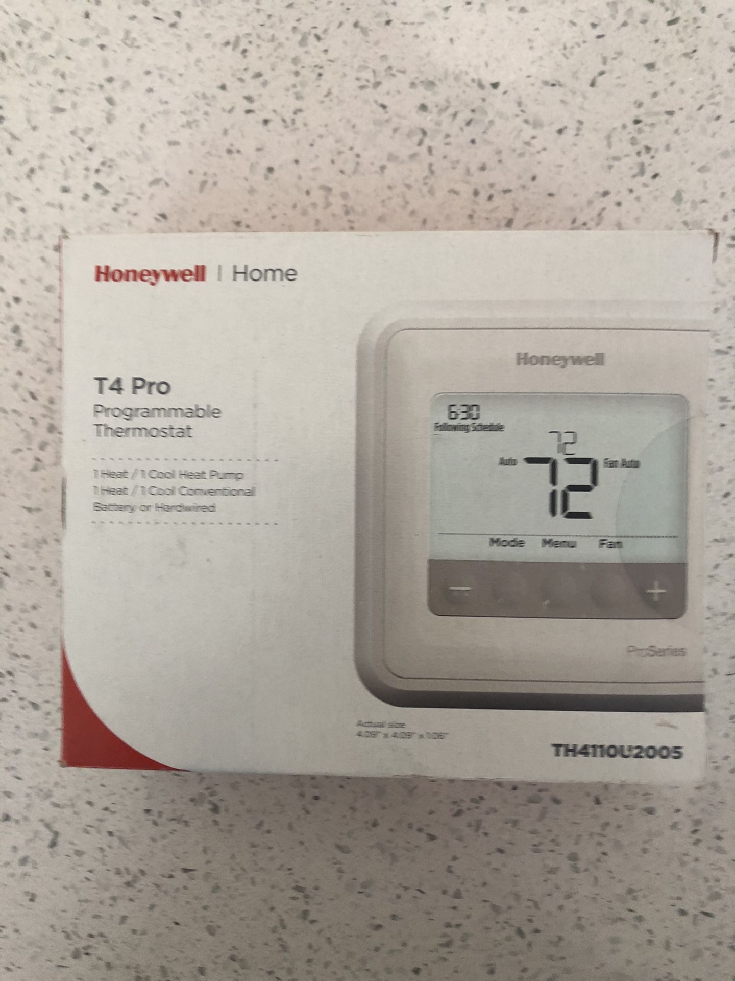 Honeywell Home T4 Pro Thermostat