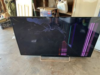 60in Sony smart tv. (Broken Screen)
