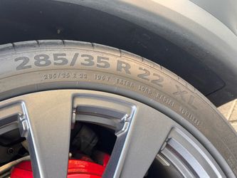 Tesla Model X Factory Tires – Less Than 12,000 Miles