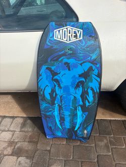 Morey Bodyboard Blue Elephant Graphic