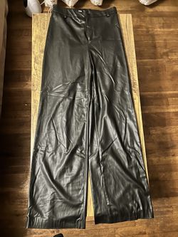 Zara leather pants size 28