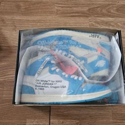 Jordan 1 Retro High Off White University Blue