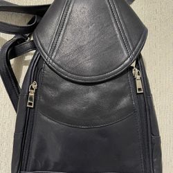 Leather Backpack 