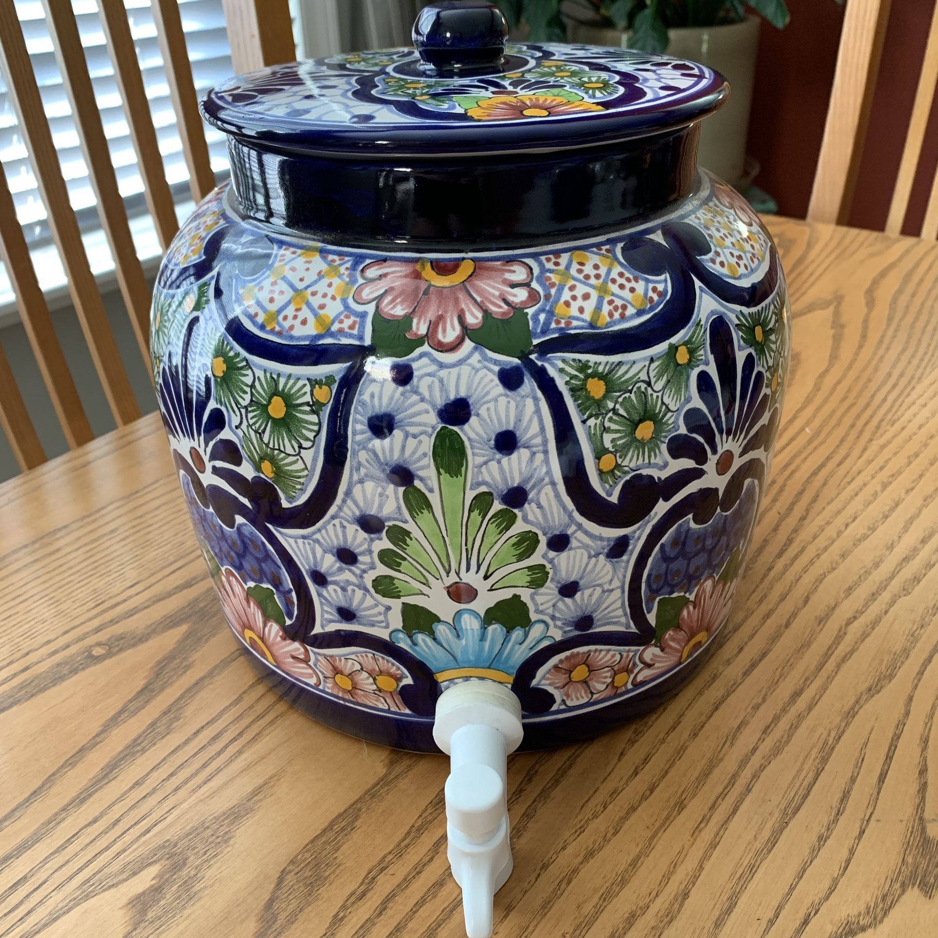 Mexican Talavera Ceramic Water Dispenser