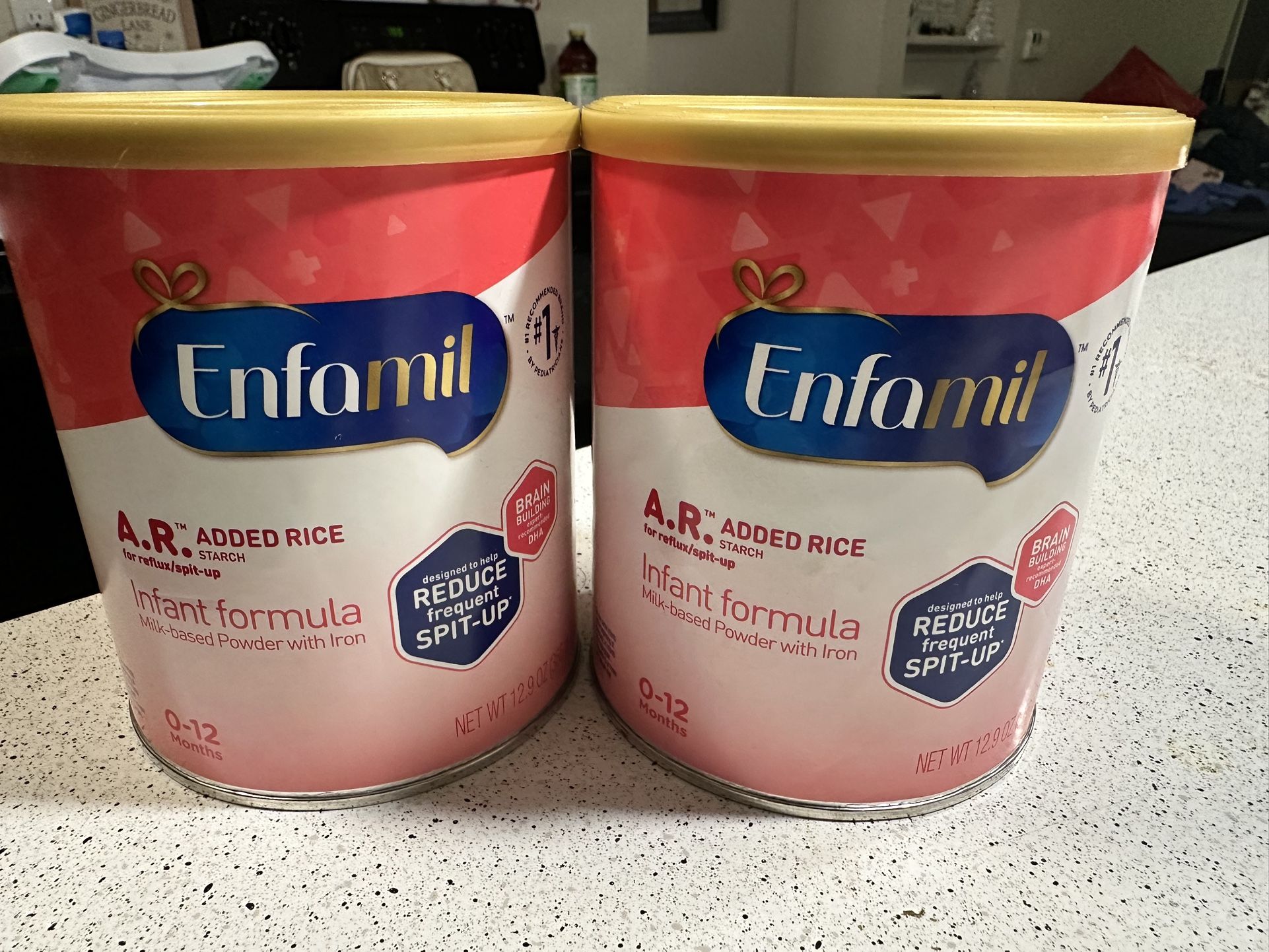 Enfamil AR Cans
