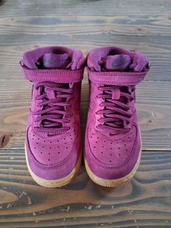 Nike Force 1 Mid WB TD Bordeaux