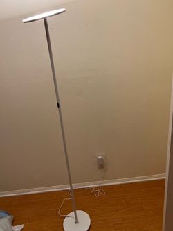 White LED floor light