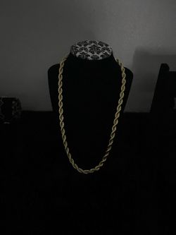 14k 8mm rope chain