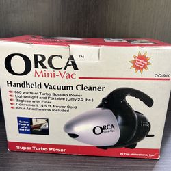 Orca Mini-Vacuum