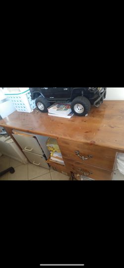 Solid Wood Desk $80