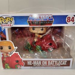 Funko Pop He-Man On Battle Cat - 84