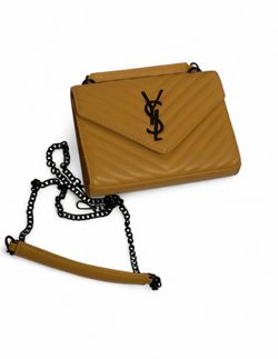 Brown YSL purse