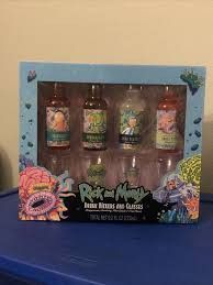Ricky And Morty Shot Glass Set
